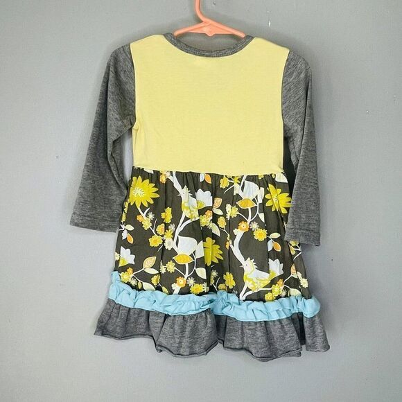 Boutique brand 12-18 month dress handmade hairband with bow included - Picture 3 of 5